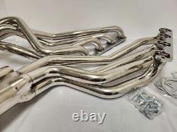 1964-70 Ford Mustang Stainless Steel Long Tube Headers Small Block 351W RETURN