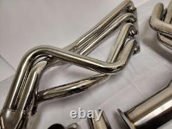 1964-70 Ford Mustang Stainless Steel Long Tube Headers Small Block SBF 351W USED