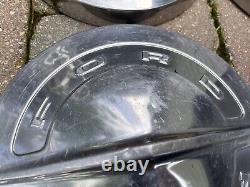 1965 1966 Ford F100 Truck Stainless Steel Dog Dish Hubcaps -10.5 (Set of 4)