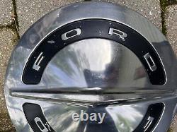 1965 1966 Ford F100 Truck Stainless Steel Dog Dish Hubcaps -10.5 (Set of 4)