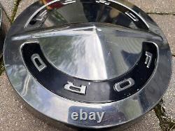 1965 1966 Ford F100 Truck Stainless Steel Dog Dish Hubcaps -10.5 (Set of 4)