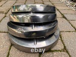 1965 1966 Ford F100 Truck Stainless Steel Dog Dish Hubcaps -10.5 (Set of 4)