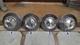 1965 66 Ford Fairlane Galaxie 500 Dog Dish Hub Caps Center Wheel Covers 10 1/2