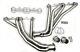 1966-91 Gm Truck Long Tube Headers 2wd 4wd Gmc Chevy C10 Stainless Steel