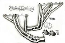 1966-91 GM Truck Long Tube Headers 2WD 4WD GMC Chevy C10 Stainless Steel