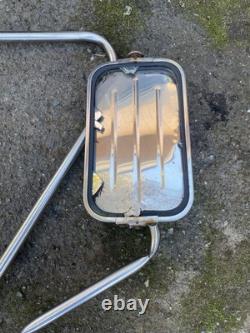 1967-1979 Ford Truck West Coast Mirror Pair Stainless Steel F100 F250 F350 #69