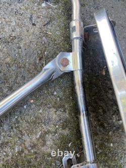 1967-1979 Ford Truck West Coast Mirror Pair Stainless Steel F100 F250 F350 #69