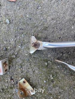 1967-1979 Ford Truck West Coast Mirror Pair Stainless Steel F100 F250 F350 #69