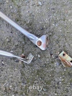 1967-1979 Ford Truck West Coast Mirror Pair Stainless Steel F100 F250 F350 #69