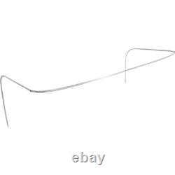 1967-72 Chevrolet GMC Pickup Truck Roof Drip Rail Molding Set Stainless Steel