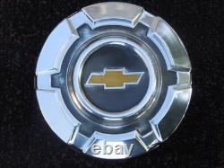 1967-72 Chevy Truck 1/2 Ton Hub Caps Dog Dish Wheel Covers 10.5