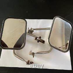 1967-72 West Coast Jr. Ford Pickup Truck Stainless Ford F150 Mirror Pair OEM