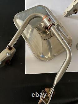 1967-72 West Coast Jr. Ford Pickup Truck Stainless Ford F150 Mirror Pair OEM