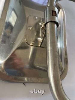 1967-72 West Coast Jr. Ford Pickup Truck Stainless Ford F150 Mirror Pair OEM