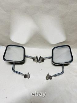 1973-1979 Ford Truck F-100 F-250 Stainless Steel Side Mirrors OEM Original RH LH