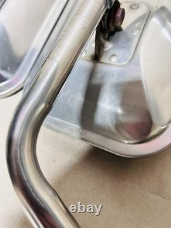 1973-1979 Ford Truck F-100 F-250 Stainless Steel Side Mirrors OEM Original RH LH