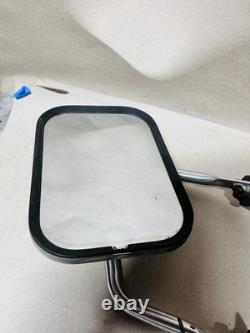 1973-1979 Ford Truck F-100 F-250 Stainless Steel Side Mirrors OEM Original RH LH