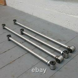 1973-87 Chevy C10 Pickup Truck Rear Suspension Four 4 Link Kit GM GMC LS chrome