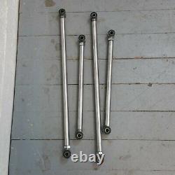 1973-87 Chevy C10 Pickup Truck Rear Suspension Four 4 Link Kit GM GMC LS chrome