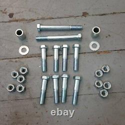 1973-87 Chevy C10 Pickup Truck Rear Suspension Four 4 Link Kit GM GMC LS chrome