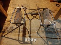 1975-1991 Ford Van Truck West Coast HUGE Tow Mirrors Full Size Stainless Steel