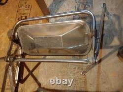 1975-1991 Ford Van Truck West Coast HUGE Tow Mirrors Full Size Stainless Steel