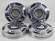 1976-1991 4wd Ford Truck Dog Dish Hub Caps 10.5 Set Of 4 F-100 F-250 Truck Van
