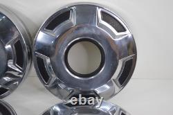 1976-1991 4WD Ford Truck Dog Dish Hub Caps 10.5 Set of 4 F-100 F-250 Truck Van