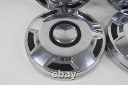 1976-1991 4WD Ford Truck Dog Dish Hub Caps 10.5 Set of 4 F-100 F-250 Truck Van
