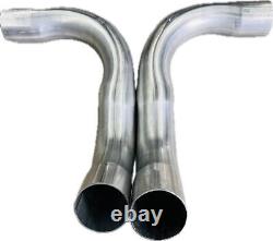 1978-1979 Li'l Red Express Truck Exhaust'S' Pipes Stainless Steel NEW