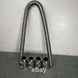 1980 1989 Chevy or GMC Truck 48 Stainless Steel SS Radiator Hoses Kit