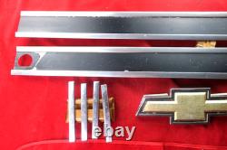 1985-1987 Chevrolet Truck Silverado Grille Bow Tie Stainless Steel Trim Emblems