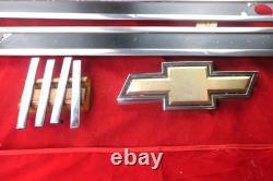 1985-1987 Chevrolet Truck Silverado Grille Bow Tie Stainless Steel Trim Emblems