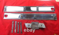 1985-1987 Chevrolet Truck Silverado Grille Bow Tie Stainless Steel Trim Emblems