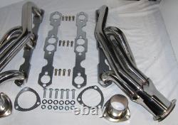 1988-1995 Small Block Chevy 350 Pickup Truck Stainless Steel Exhaust Headers