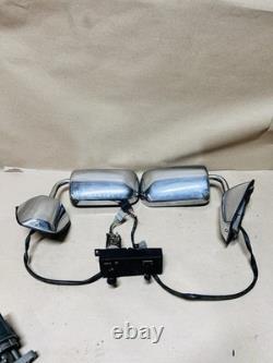 1992 Dodge Ram Truck / Van OEM Power Side View Mirrors Stainless Steel With Switch