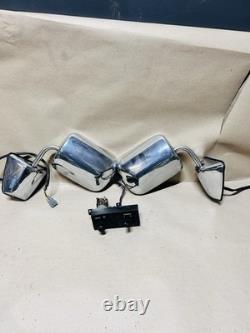 1992 Dodge Ram Truck / Van OEM Power Side View Mirrors Stainless Steel With Switch