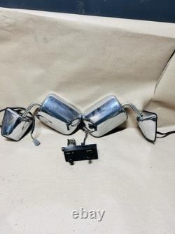 1992 Dodge Ram Truck / Van OEM Power Side View Mirrors Stainless Steel With Switch