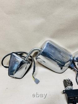 1992 Dodge Ram Truck / Van OEM Power Side View Mirrors Stainless Steel With Switch
