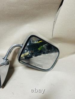 1992 Dodge Ram Truck / Van OEM Power Side View Mirrors Stainless Steel With Switch
