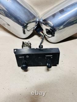 1992 Dodge Ram Truck / Van OEM Power Side View Mirrors Stainless Steel With Switch