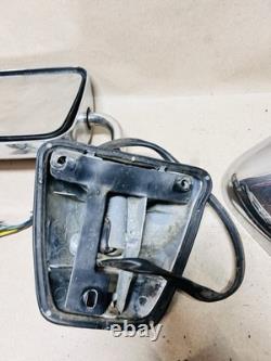 1992 Dodge Ram Truck / Van OEM Power Side View Mirrors Stainless Steel With Switch