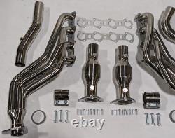 1999-04 Ford Pickup Truck Stainless 8-2-1 Long Tube Exhaust Headers F150 5.4L V8