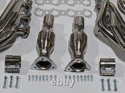 1999-04 Ford Pickup Truck Stainless 8-2-1 Long Tube Exhaust Headers F150 5.4L V8