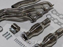 1999-04 Ford Pickup Truck Stainless 8-2-1 Long Tube Exhaust Headers F150 5.4L V8