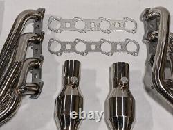 1999-04 Ford Pickup Truck Stainless 8-2-1 Long Tube Exhaust Headers F150 5.4L V8