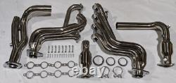 1999-2006 Chevy GMC 1500 2500 Truck 4.8L 5.3L Stainless Exhaust Headers & Y Pipe