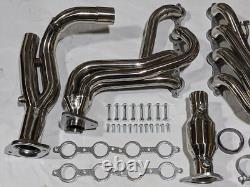 1999-2006 Chevy GMC 1500 2500 Truck 4.8L 5.3L Stainless Exhaust Headers & Y Pipe