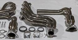 1999-2006 Chevy GMC 1500 2500 Truck 4.8L 5.3L Stainless Exhaust Headers & Y Pipe