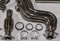 1999-2006 Chevy GMC 1500 2500 Truck 4.8L 5.3L Stainless Exhaust Headers & Y Pipe